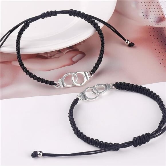 Bracelets Couples Bracelets for 2 Matching Yin Yang over Bracelet Jewelry - Picture 8 of 9